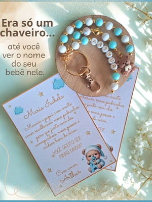 Convite para padrinhos - chaveiro personalizado (cod401)