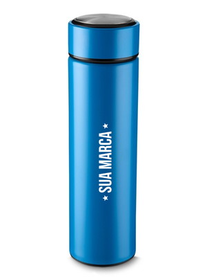 Garrafa inox 450ml com infusor - 14703