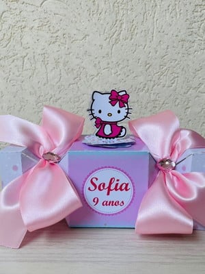 Caixa bala hello kitty