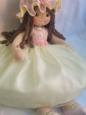 Boneca de pano 60cm