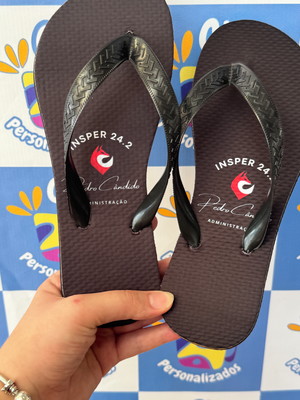 Chinelo despedida de solteira personalizado time da noiva