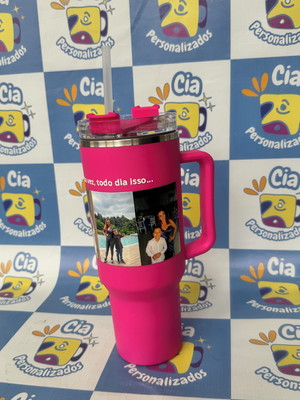 Presente de formatura copo térmico 1200ml personalizado