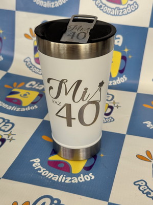Presente dia dos pais copo térmico para cerveja 470ml