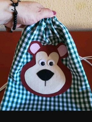 Kit 10 mochilinhas personalizadas