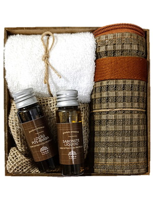 Terra molhada kit com nécessaire