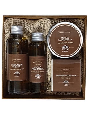 Terra molhada kit banho e barba