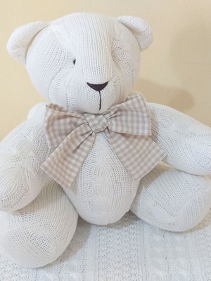 Urso m em tricot