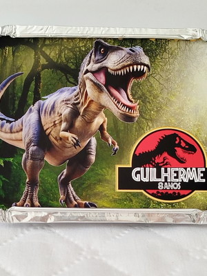 Marmita personalizada dinossauro jurassic park