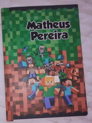 Caderno brochura personalizado