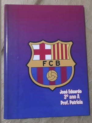 Caderno brochurão personalizado times
