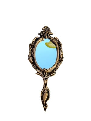 Espelho de mão encantos antique