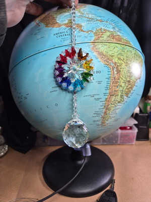 Pingente de cristal - suncatcher - feng shui - brasilia