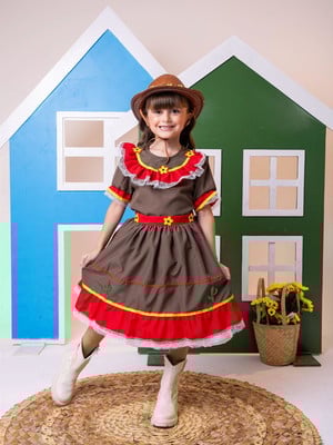 Vestido cangaceira maria bonita