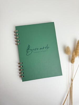 Caderneta de saúde personalizada | verde