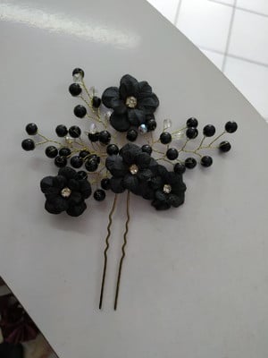 Grampo de cabelo flores