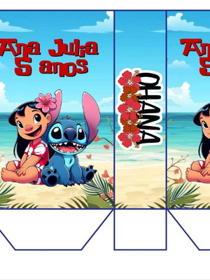 Arquivo digital sacolinha stitch