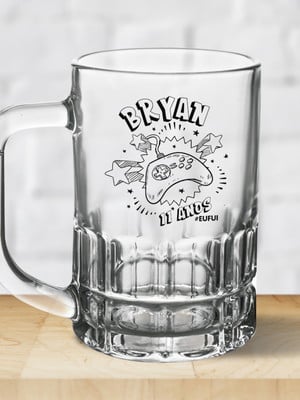 Caneca personalizada de chopp munich 300ml - 50 unidades