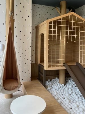 Balanço baby, ninho sensorial, de pano, casulo 80kg 2025