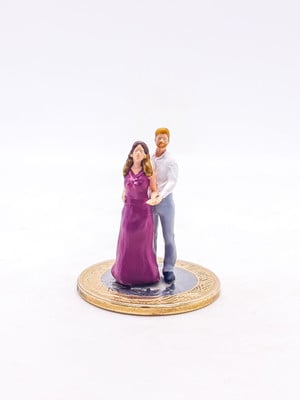 Casal abraçado miniatura m217f