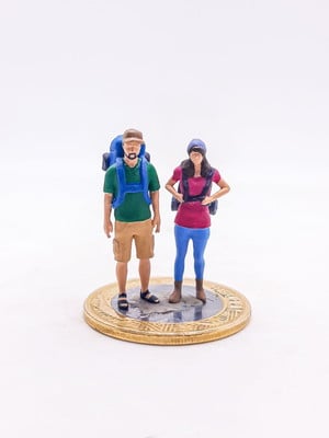 Casal trilheiro miniatura m1111