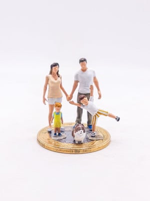 Familia miniatura personalizável m1116