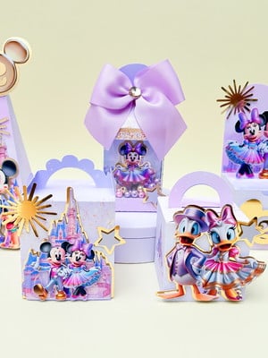Kit disney 50 anos luxo 30 peças novo