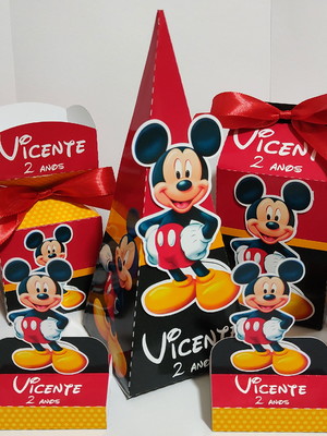 Kit personalizado 25 peças - mickey