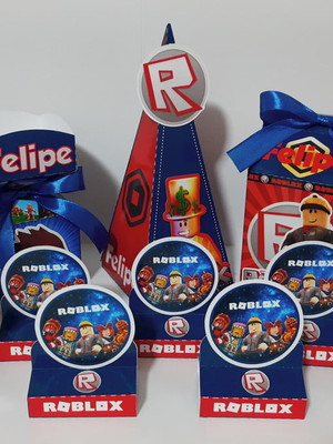 Kit personalizado 25 peças - roblox