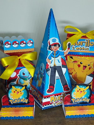 Kit personalizado 25 peças - pokémon