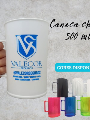 Caneca chopp 500 ml personalizado