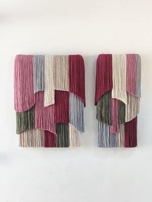 Tapeçaria de parede em camadas g9g9