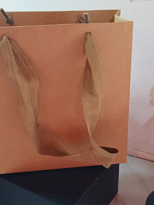 Sacola kraft 15x15 com 6 profundidade