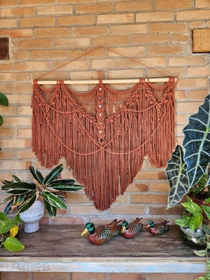 Painel terracota 7 chakras