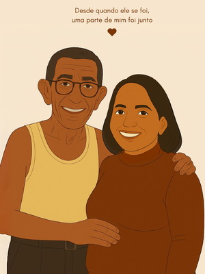 Arte quadro personalizado i personalized memorial photo