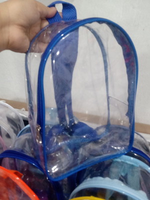 Mochilinhas com cristal