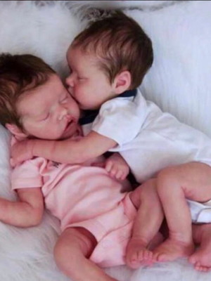 Baby reborn gêmeos clara e pedrinho- promoção!!!