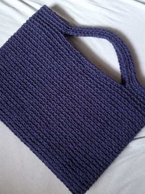 Bolsa de crochê para laptop - notebook