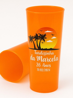 Copos long drink personalizado p/ eventos 350ml