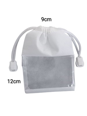 10 saquinhos para lembrancinhas de tnt 9x12 com visor