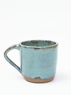 Caneca cerâmica - verde aurora