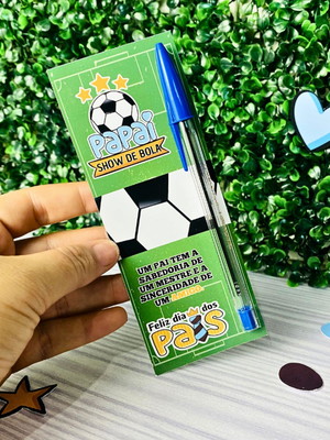 Dia dos pais cartão + caneta