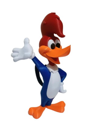 Boneco pica-pau action figure