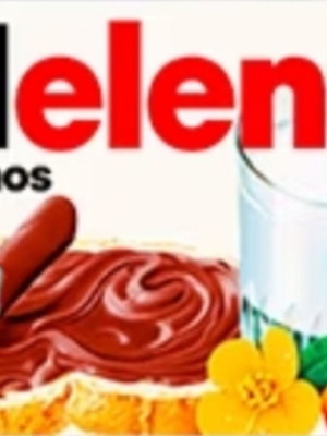 Adesivo para pote de papinha 40ml nutella