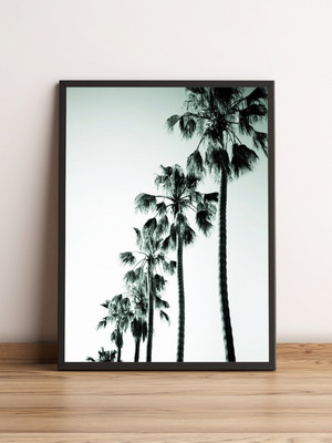 Quadro com palmeiras em estilo minimalista moderno 2156