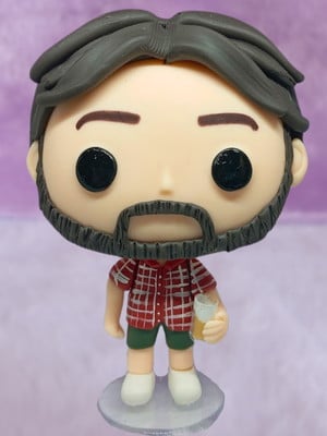 Boneco funko pop personalizados com caixa em biscuit