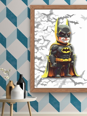 Arte digital quadro - batman