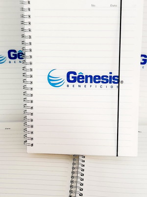 Caderno a5 plástico personalizado como desejar gravado