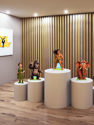 Display tarzan (de mesa)