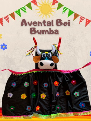 Avental boi-bumbá