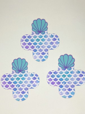 Forminha fundo do mar (kit com 25)